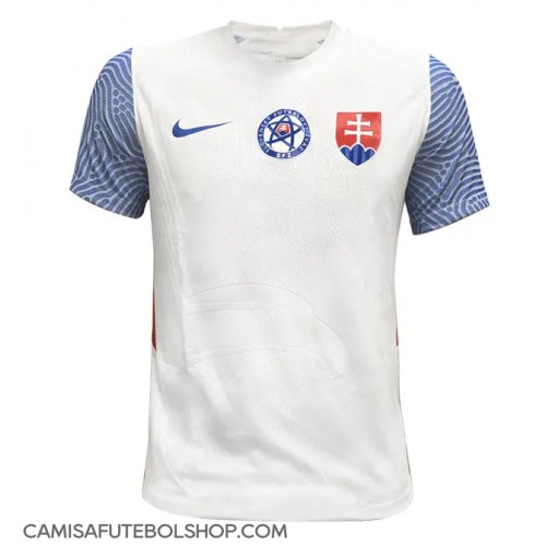 Camisa de time de futebol Eslováquia Replicas 2º Equipamento Europeu 2024 Manga Curta